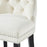 Inspire Rizzo 203-080IV 26-Inch Counter Stool, Set Of 2 In Ivory