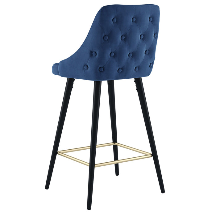 Inspire Roxanne II 203-531BL 26-Inch Counter Stool, Set Of 2 In Blue