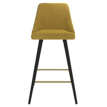 Inspire Roxanne II 203-531MUS 26-Inch Counter Stool, set Of 2 In Mustard