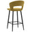 Inspire Camille 203-532MUS 26-Inch Counter Stool Set Of 2 In Mustard