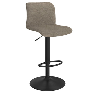 Inspire Jimy 203-539BEG Air Lift Stool Set Of 2 In Beige