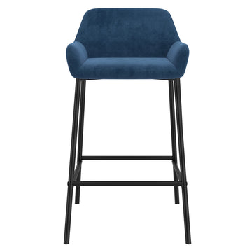 Inspire Baily 203-541BLU 26-Inch Counter Stool, Set of 2 In Blue