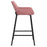 Inspire Baily 203-541DRS  26-Inch Counter Stool, Set Of 2 In Dusty Rose