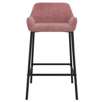 Inspire Baily 203-541DRS  26-Inch Counter Stool, Set Of 2 In Dusty Rose