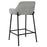 Inspire Baily 203-541GRY 26-Inch Counter Stool, Set Of 2 In Grey