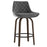 Inspire Kenzo 203-544GY 26-Inch Counter Stool, Set Of 2 In Grey