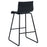 Inspire Sergio 203-697BK 26-Inch Counter Stool, Set Of 2 In Black
