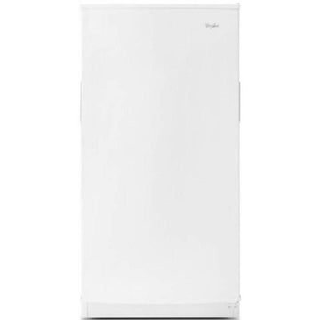 Whirlpool WZF34X16DW 16 Cube Feet Upright Freezer with LED Lighting In White