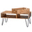 Inspire 301-137NT Jaydo Coffee Table In Natural Burnt