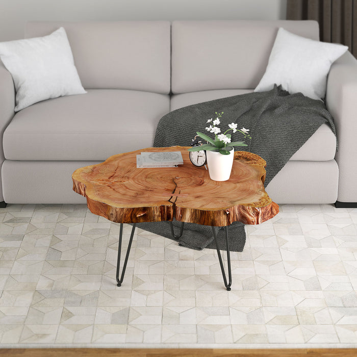Inspire 301-329NAT Nila Coffee Table In Natural