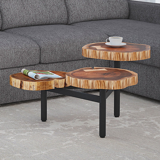 Inspire Anika 301-557NT Tripod Coffee Table In Natural