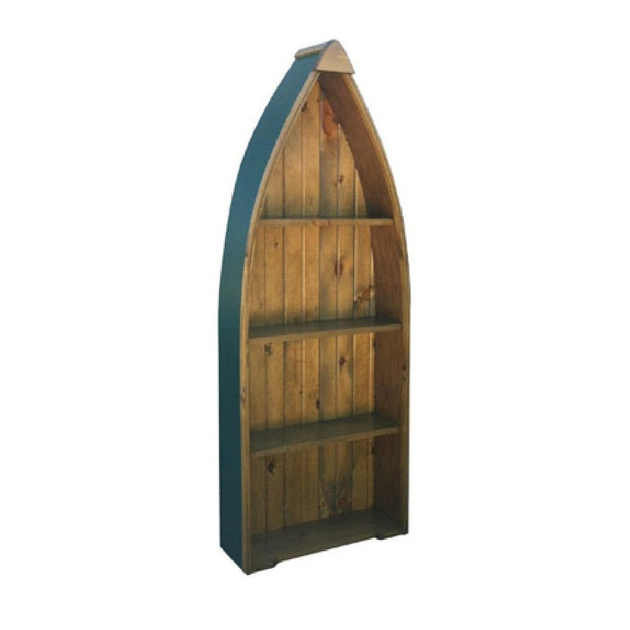 Timber Creek-307 Handcrafted 5-Ft Boat Shelf Authentic Canadian Made Rustic Pine Furniture (Shipping 4 to 7 Weeks)