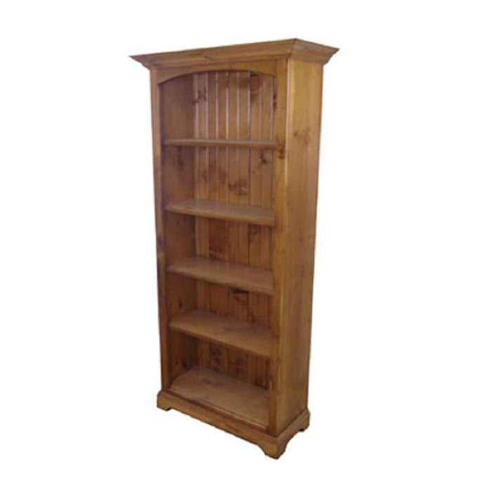 Timber Creek-323 Handcrafted Large Bookshelf Authentic Canadian Made Rustic Pine Furniture (Shipping 4 to 7 Weeks)