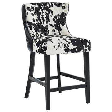 Inspire Angus 203-795BLK 26-Inch Counter Stool, Set Of 2 In Black