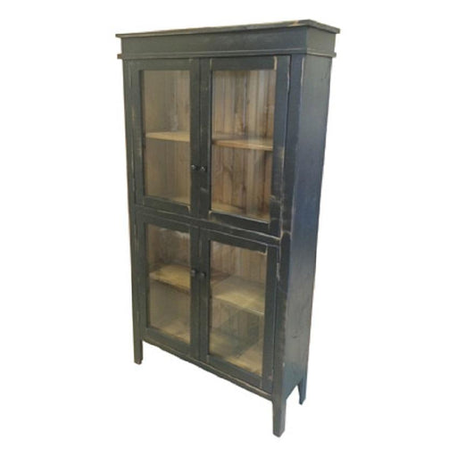 Timber Creek-372 Handcrafted Orr Curio Authentic Canadian Made Rustic Pine Furniture (Shipping 4 to 7 Weeks)
