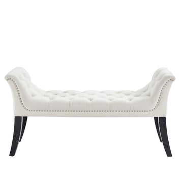Inspire Velci 401-373IV Bench In Ivory