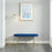 Inspire Perla 401-555BL Bench In Blue/Gold