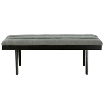 Inspire Paolo 401-691GY/CF Bench In Grey/Coffee Legs
