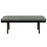 Inspire Paolo 401-691GY/CF Bench In Grey/Coffee Legs