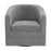 Inspire Velci 403-373GY Swivel Accent Chair In Grey