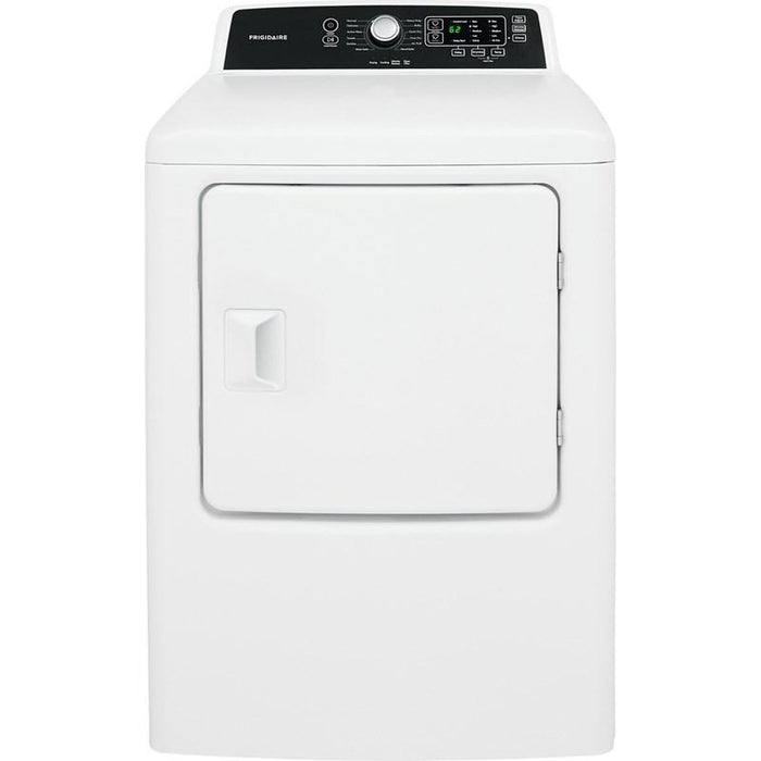 Frigidaire CFRE4120SW 6.7 Cu. Ft. High Efficiency Free Standing Electric Dryer In White