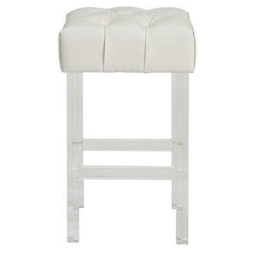 Inspire Noor 203-341IV-26 26-Inch Counter Stool In Ivory