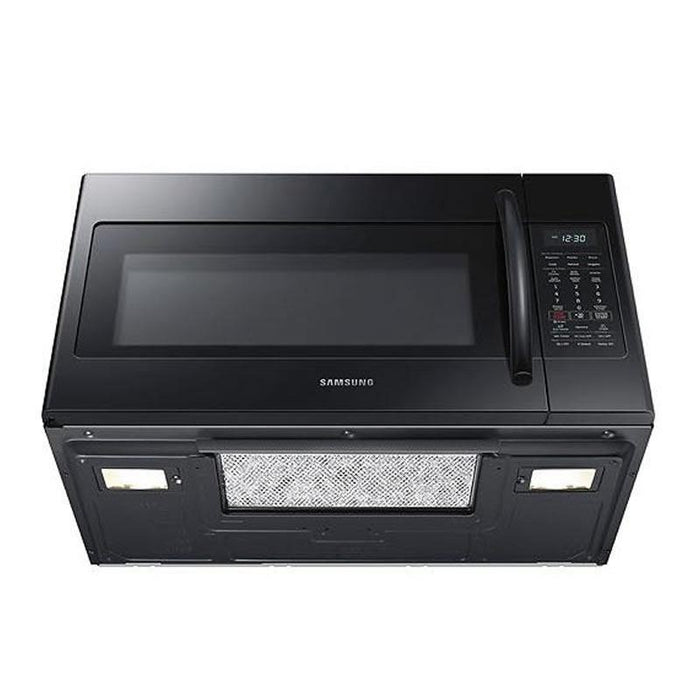 Samsung ME18H704SFB/AC 1.8 cu.ft Over the Range Microwave with Simple Clean Filter in Black