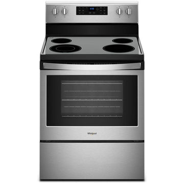 Whirlpool YWFE521S0HS 5.3 Cu. Ft. Freestanding Electric Range in Stainless Steel