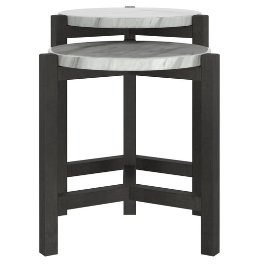 Inspire 501-548GY Pascal Accent Table in Grey