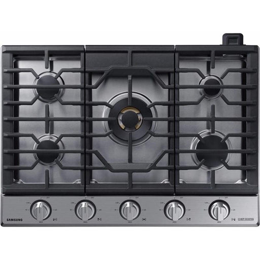 Samsung NA30N9755TS/AA 30" Chef Collection Gas Cooktop with 22K BTU Dual Power Burner in Stainless Steel