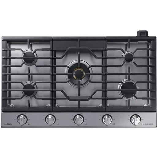 Samsung NA36N9755TS/AA 36" Chef Collection Gas Cooktop with 22K BTU Dual Power Burner in Stainless Steel