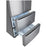 LG LRMNC1803S 33-Inch 19 Cu. Ft. Counter-Depth French Door Refrigerator In Stainless Steel