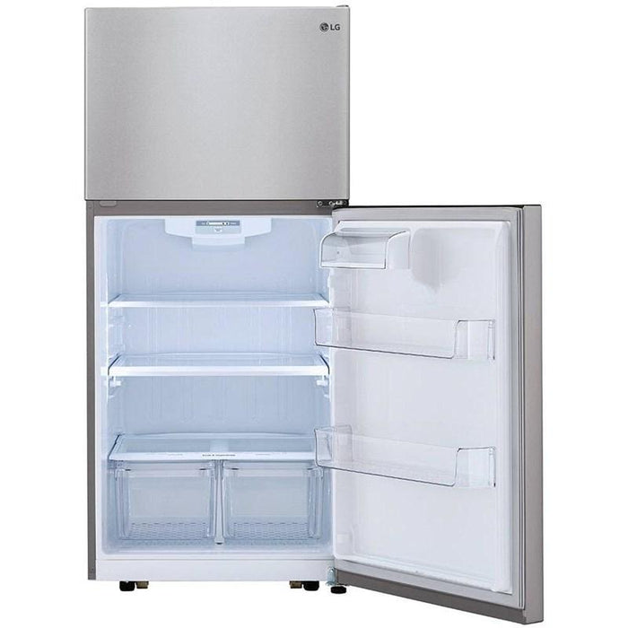 LG LTCS20020S 20 Cu. Ft. Top Freezer Refrigerator in Stainless Steel
