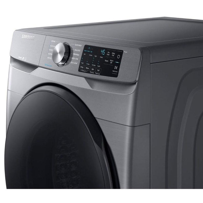 Samsung WF45R6100AP/US 5.2 cu. ft. Front Load Washer with Steam in Platinum