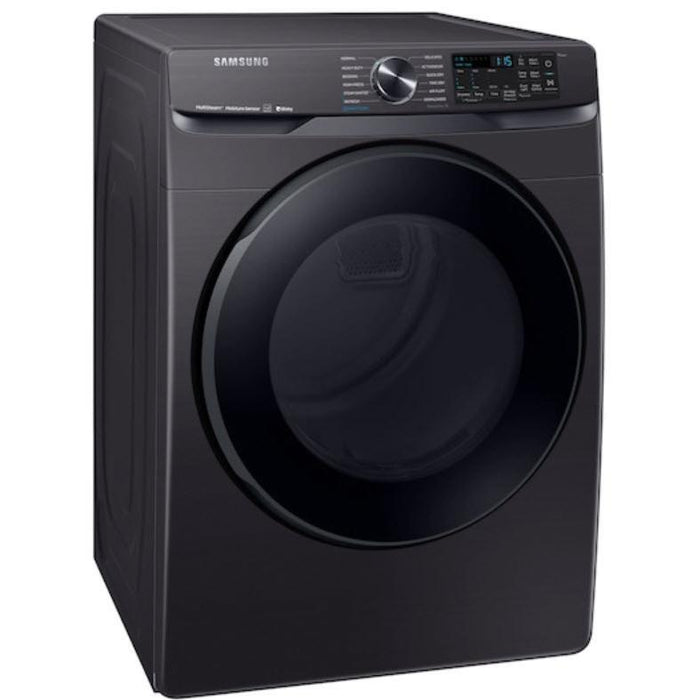 Samsung DVE50R8500V/AC 7.5 cu. ft. Smart Electric Dryer with Steam Sanitize+ in Black Stainless Steel