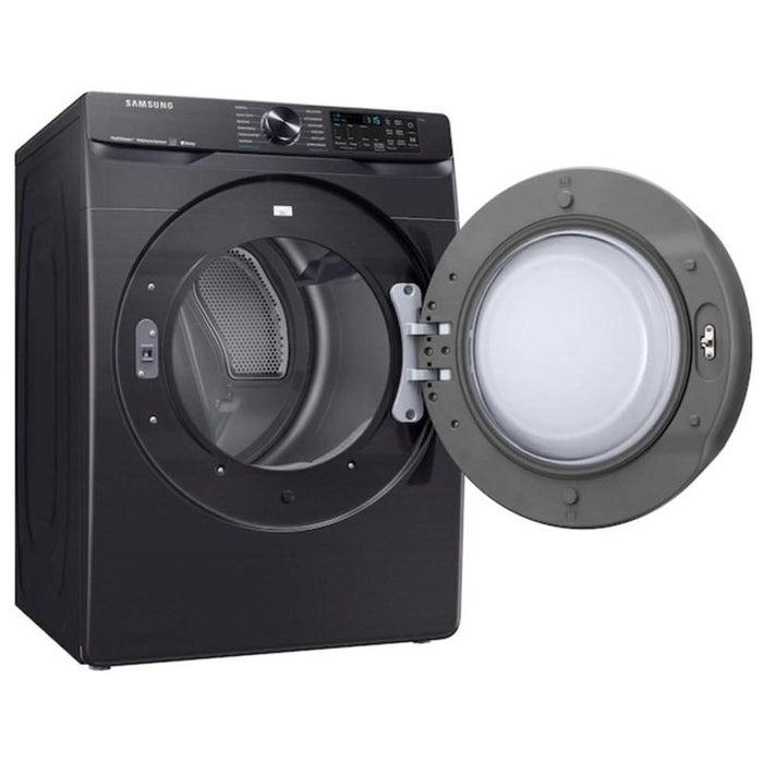 Samsung DVE50R8500V/AC 7.5 cu. ft. Smart Electric Dryer with Steam Sanitize+ in Black Stainless Steel