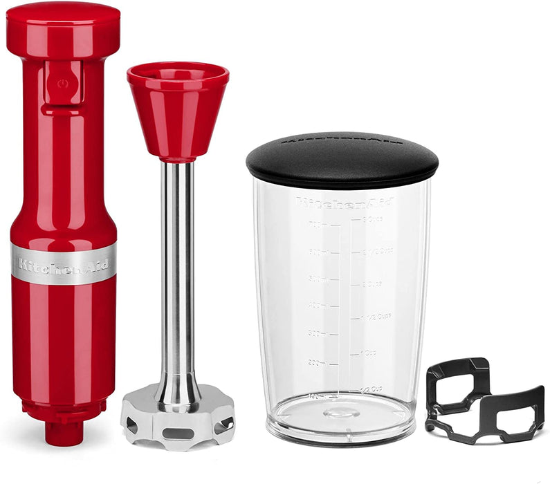 KitchenAid Variable Speed Corded Hand Blender, Passion Red - KHBV53PA