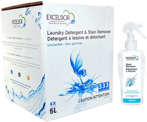 Excelsior SOAPNF5STAU Liter Laundry Detergent with Stain Remover, Fragrance Free