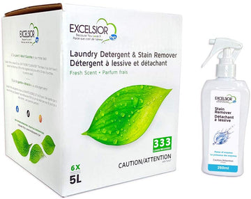 Excelsior SOAP5STAU Liter Laundry Detergent with Stain Remover, Fresh Scent