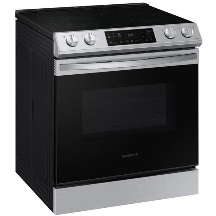Samsung NE63T8111SS/AC 6.3 Cu. Ft. Electric Range with Slide-in Design In Stainless Steel