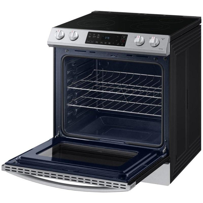 Samsung NE63T8111SS/AC 6.3 Cu. Ft. Electric Range with Slide-in Design In Stainless Steel