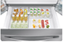 Samsung RF24R7201SR/AA Counter depth 4-Door, French Door with Twin Cooling Plus in Stainless Steel