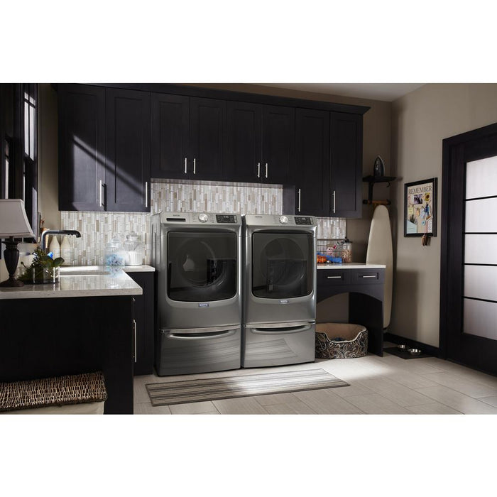 Maytag MHW6630HC 5.5 Cube Feet Front Load Washer With Extra Power And 16-Hour Fresh Hold Option - Metallic Slate