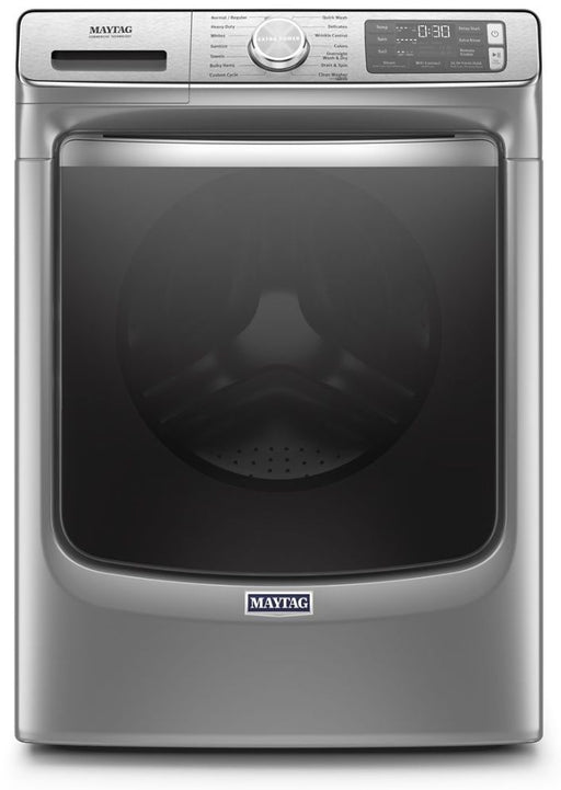 Maytag MHW8630HC 5.8 Cube Feet Smart Front Load Washer With Extra Power And 24-Hour Fresh Hold Option - Metallic Slate