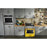 KitchenAid KFGC500JYP 30'' Smart Commercial-Style Gas Range with 4 Burners in Yellow Pepper