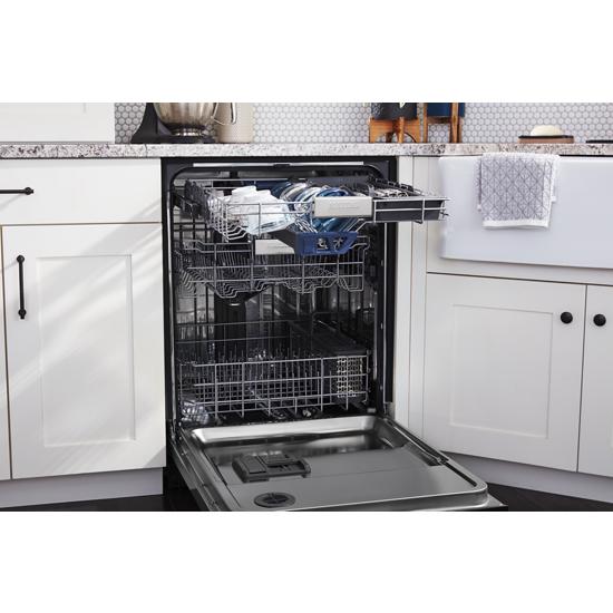 Maytag MDB9959SKZ Top Control Dishwasher With Third Level Rack And Dual Power Filtration In Fingerprint Resistant Stainless Steel