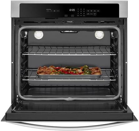 Whirlpool WOS31ES7JS 4.3 cu. ft. Single Wall Oven with the FIT system in Stainless Steel