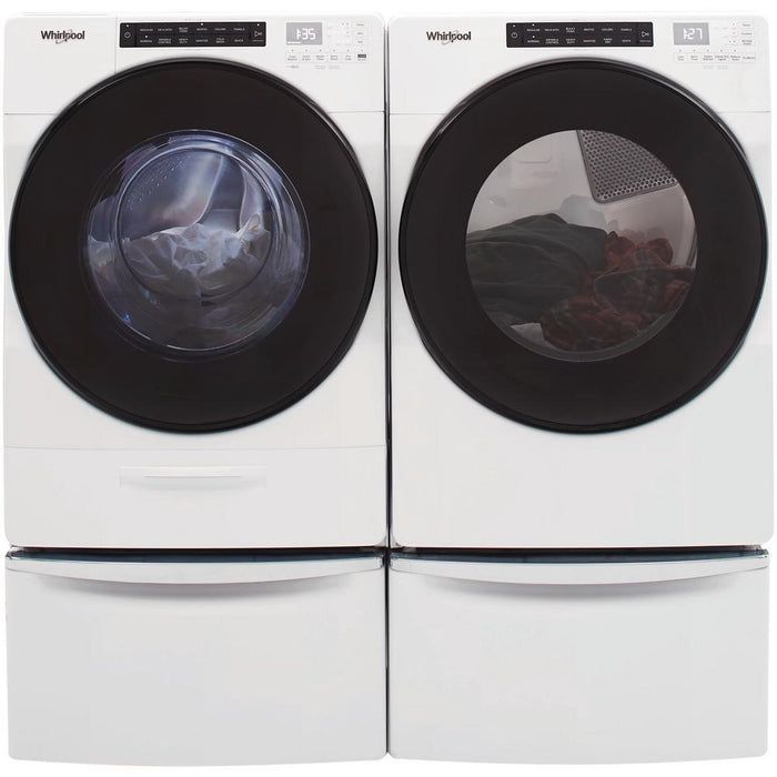 Whirlpool WFW6620HW 5.2 cu. ft. Closet-Depth Front Load Washer With Load & Go XL Dispenser