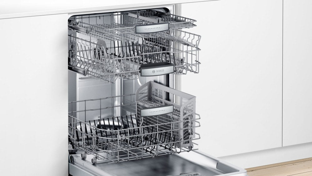 BOSCH SHPM88Z75N 800 Series 24 Inch Fully Integrated Built-In Dishwasher In Stainless Steel