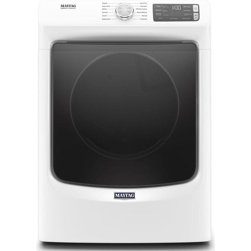 Maytag YMED6630HW 7.3 Cube Feet Front Load Electric Dryer With Extra Power And Quick Dry Cycle In White